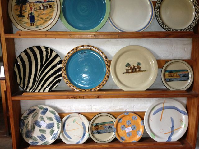 We returned through Msuza and stayed with friends in Lilongwe. It allowed us to have lunch at Dedza pottery on the way home. A few plates were of course bought.